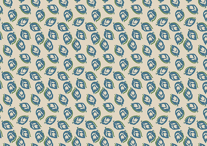 Land & Shore Seedling, Teal - Made to Measure Curtains - Image 8